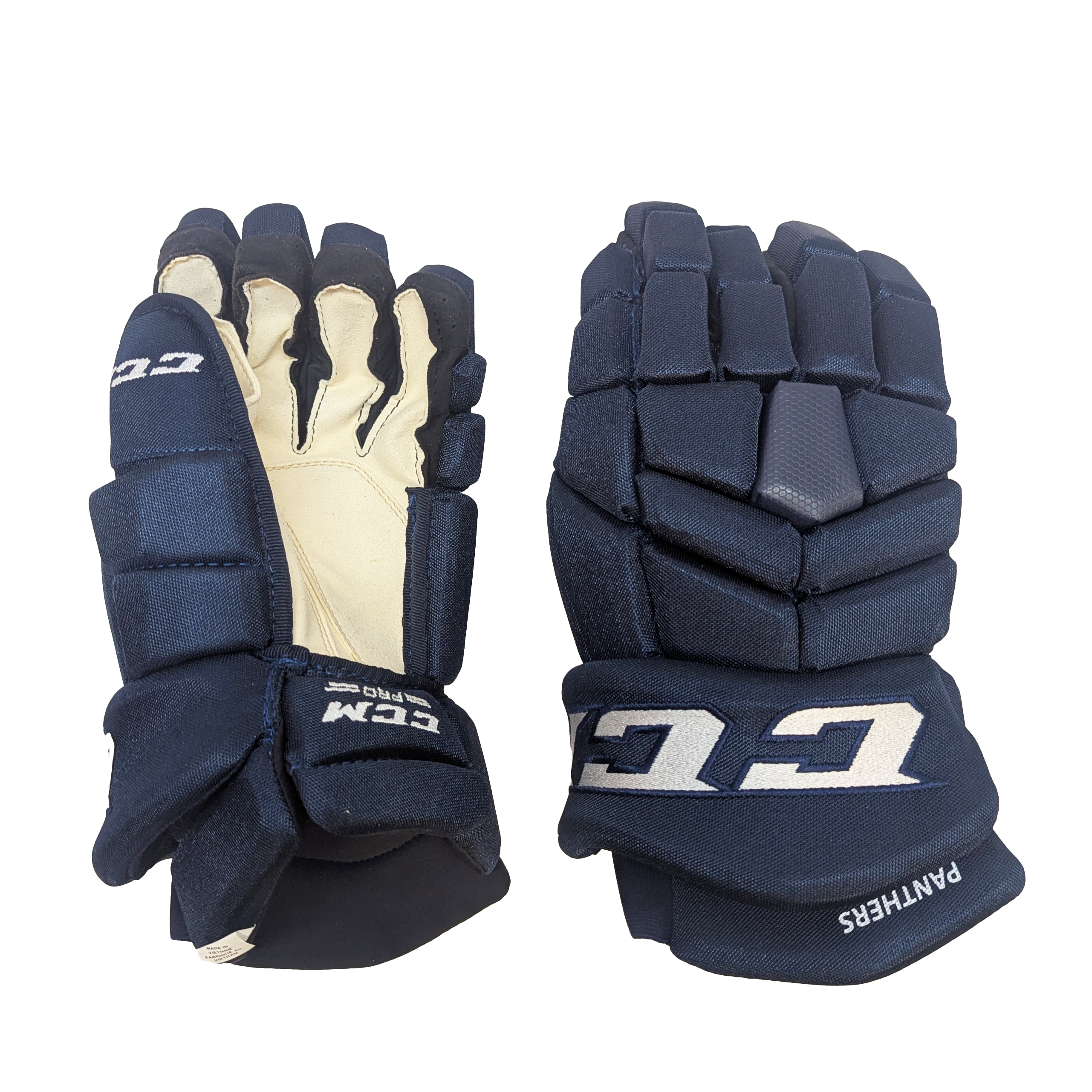 CCM HGTK - NHL Pro Stock Glove - Florida Panthers (Navy)